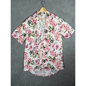 Show Me Your Mumu Garden of Blooms Robe Kimono One Size White Pink Green Floral
